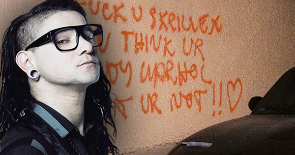 Vị vua Dubstep Skrillex bất ngờ trở lại với album 34 track đầy bùng nổ! FCK-U-SKRILLEX-YOU-THINK-UR-ANDY-WARHOL-BUT-UR-NOT!!-edm-hub