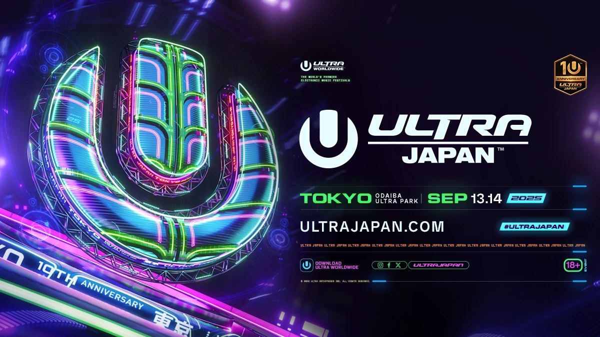 Top 5 Lễ Hội EDM Đáng Trải Nghiệm Nhất Châu Á Mùa Hè 2025 Ultra Japan – Tokyo, Nhật Bản-edm-hub