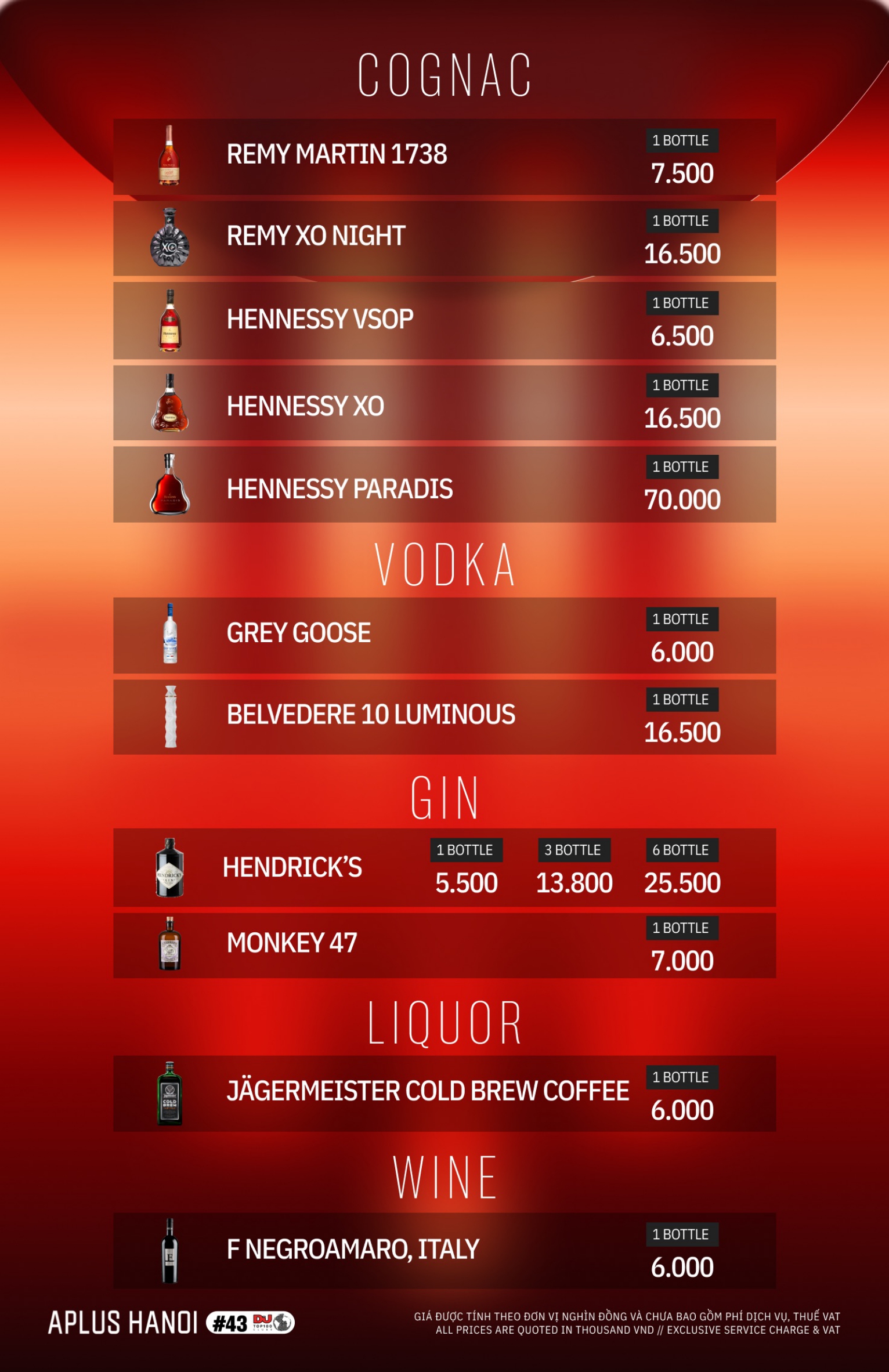 menu aplus hanoi edm hub 9